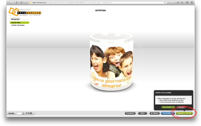 Tutorial per tazze personalizzate con foto: step 12