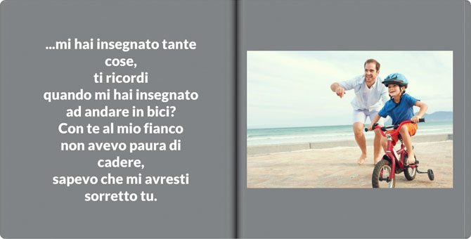 Fotoalbum, idea regalo per la festa del papà!