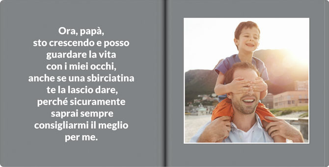 Fotoalbum, idea regalo per la festa del papà!
