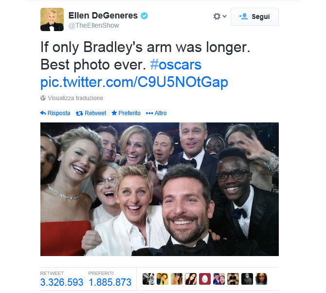 Il selfie più bello