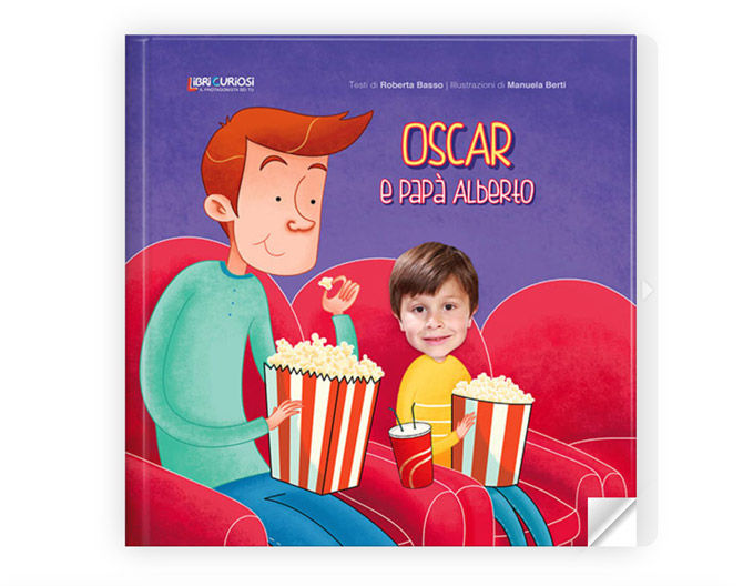 Libri personalizzati per bambini con la foto del papà! Libri personalizzati per bambini con la foto del papà!