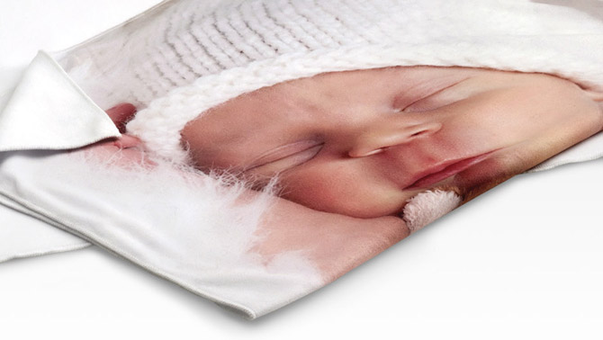 Coperta con foto