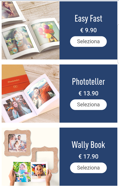 Stampa foto da app - Fotolibri