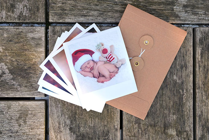 Stampa foto vintage con dedica personalizzata