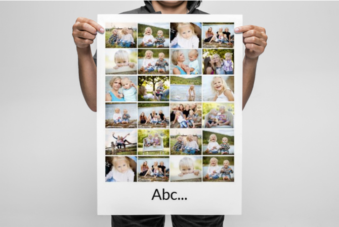 collage foto impaginazione classroom