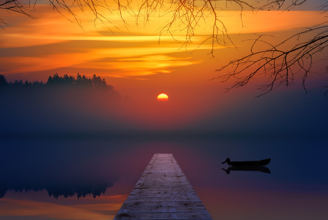 Come scattare foto al tramonto: trova un soggetto