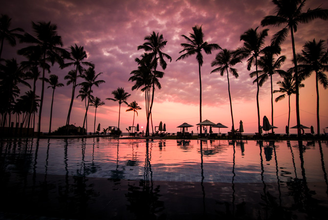 Come scattare foto al tramonto: cerca il riflesso