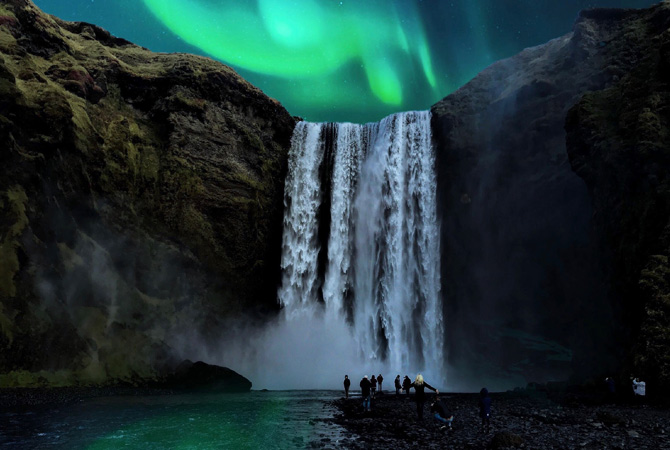 Foto aurora borealis 01