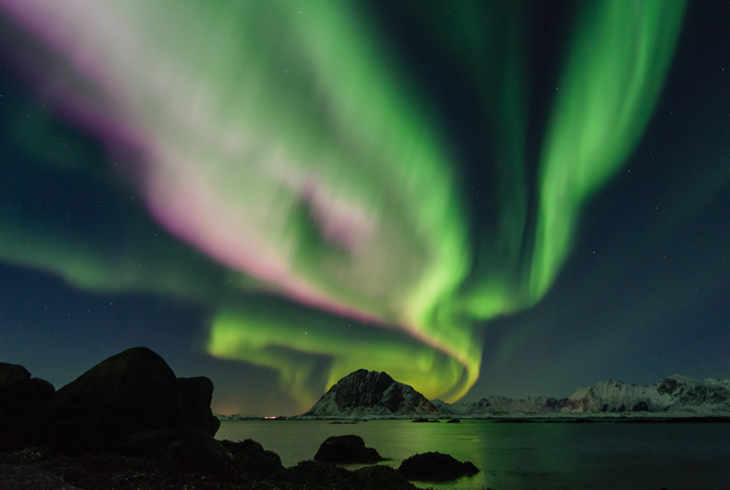 Foto aurora borealis 03