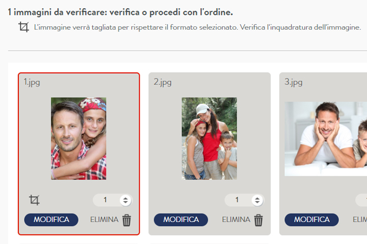 Stampa Foto - Alert taglio