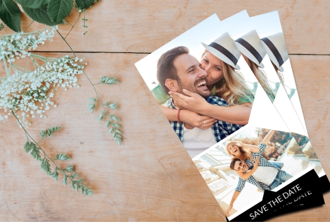 Crea l’invito per matrimonio con le vostre foto, per un giorno da non dimenticare