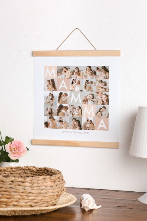 cosa regalare alla mamma poster collage