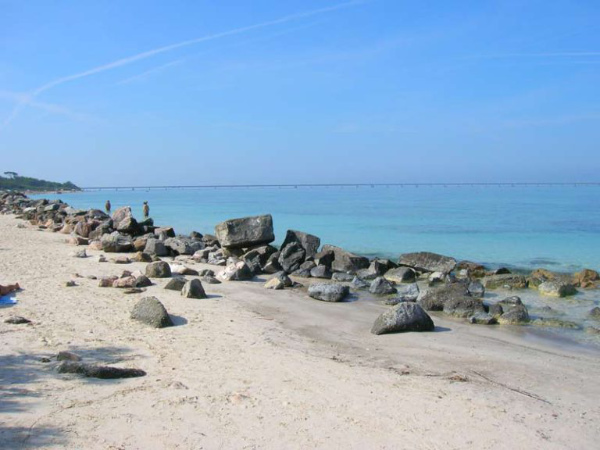 Spiaggia di Rosignano in Toscana