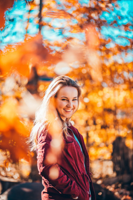 Fotoritratto di una ragazza