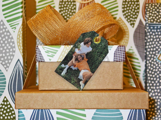 Decorazioni pacchetti regalo fai da te con foto