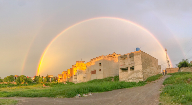 Come si forma l’arcobaleno