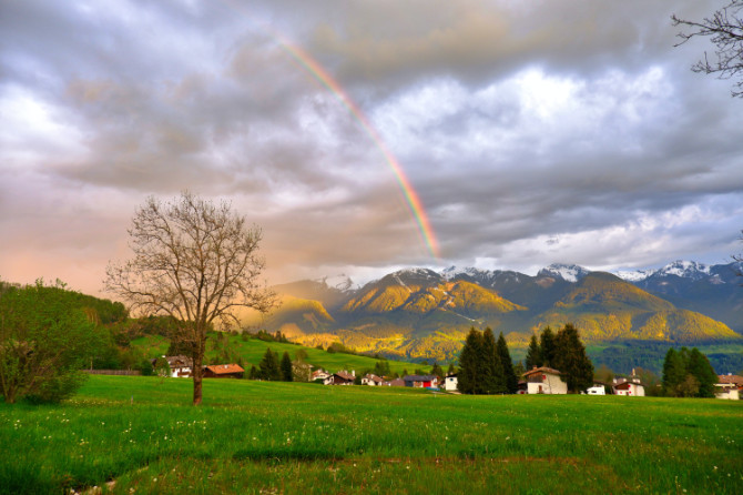 Fotografare l’arcobaleno