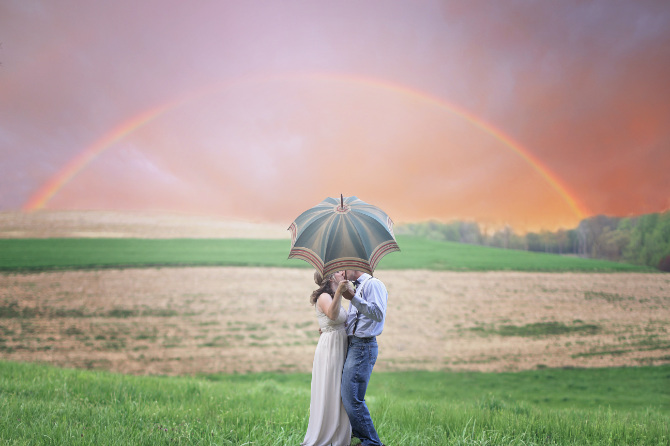 Fotografare l’arcobaleno