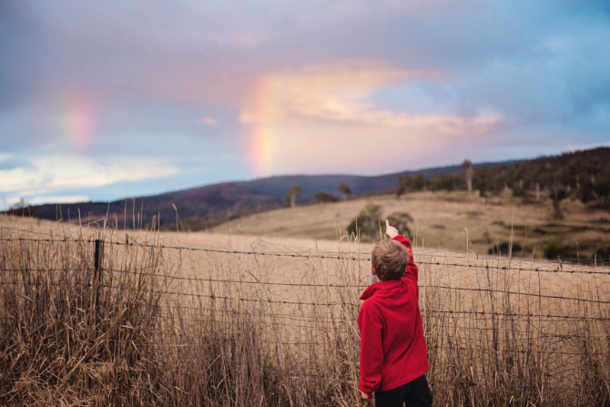 Fotografare l’arcobaleno