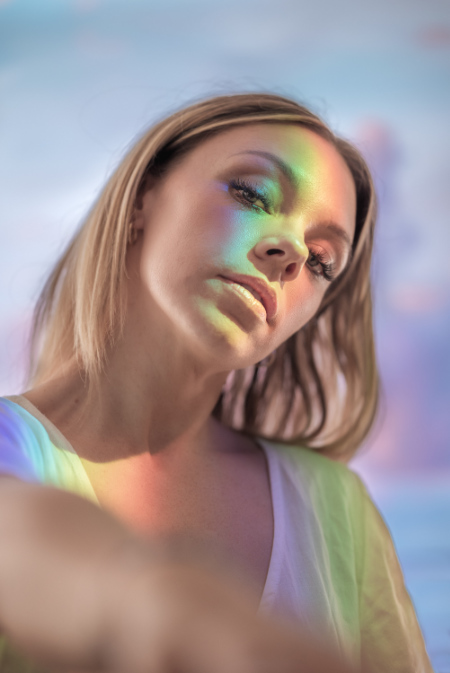 Effetto arcobaleno sulle foto