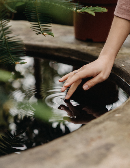  Gioca con i riflessi d’acqua