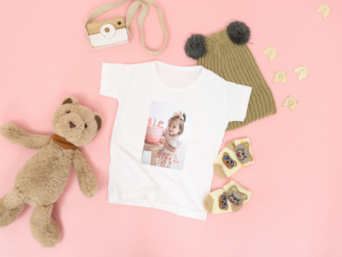 Maggio: t-shirt personalizzata con foto