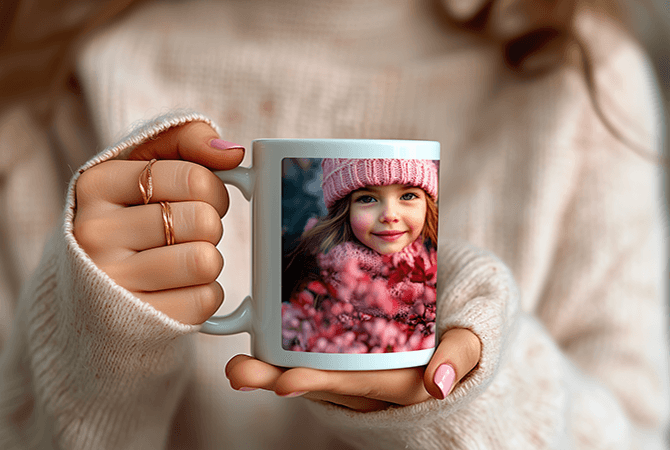 5 idee regalo economiche per la Festa della Mamma: tazza personalizzata