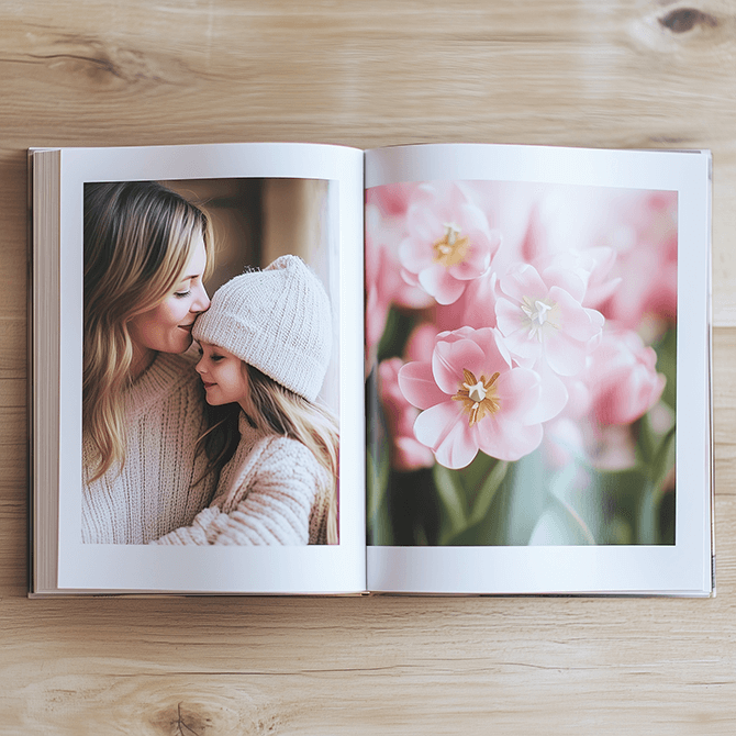 5 idee regalo professionali e di stile per la Festa della Mamma: fotolibro