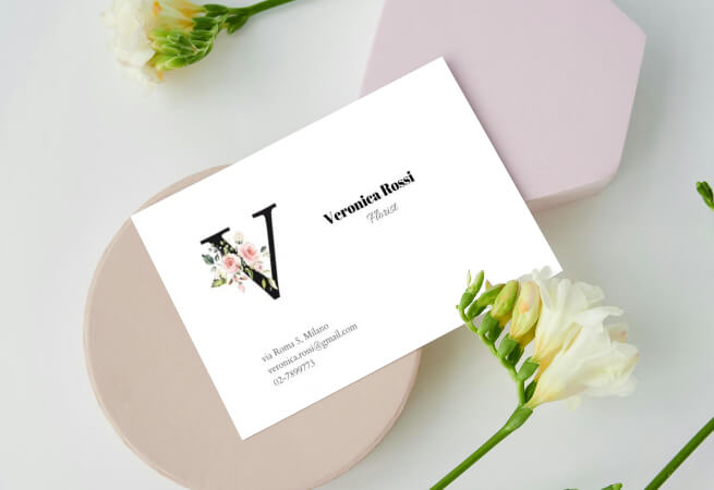 L’identità visita dei biglietti da visita: scegli logo e colori in linea con il tuo brand