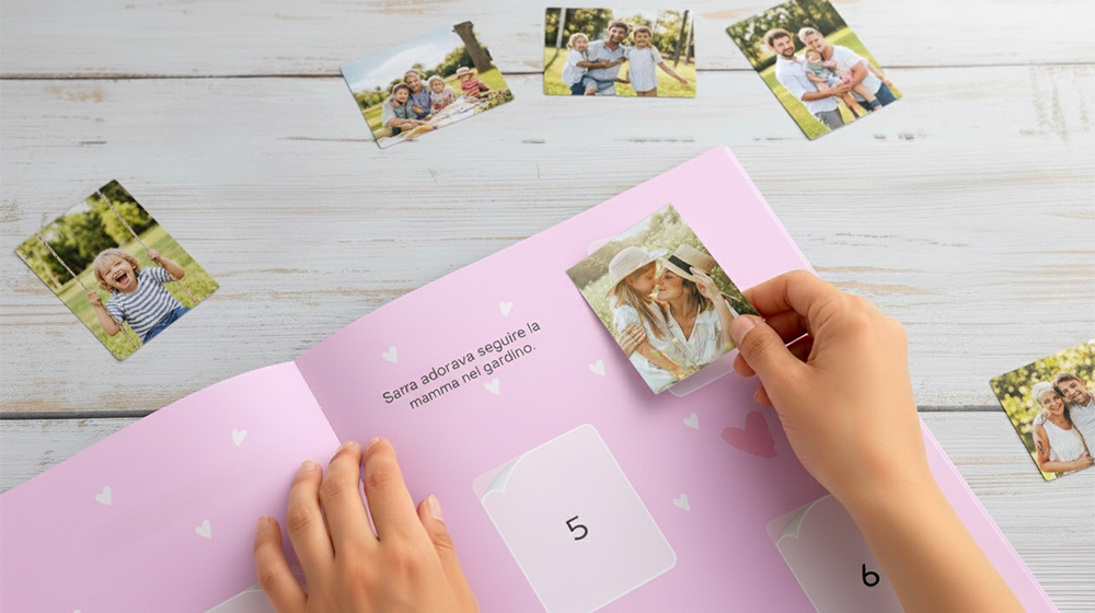 Album figurine personalizzato: per la mamma