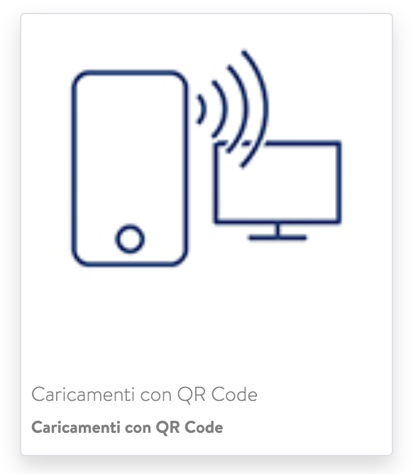 caricamento QR code